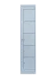 Preview: Verteilerschrank mit Zentraltür 1 Abteil , Abteilbreite 400 mm, 5 Fächer in Lichtgrau Preview: Verteilerschrank mit Zentraltür 1 Abteil , Abteilbreite 400 mm, 5 Fächer in Lichtgrau